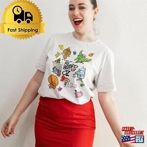 Wizard Of Oz Retro Fantasy Art Classic Movie T-Shirt